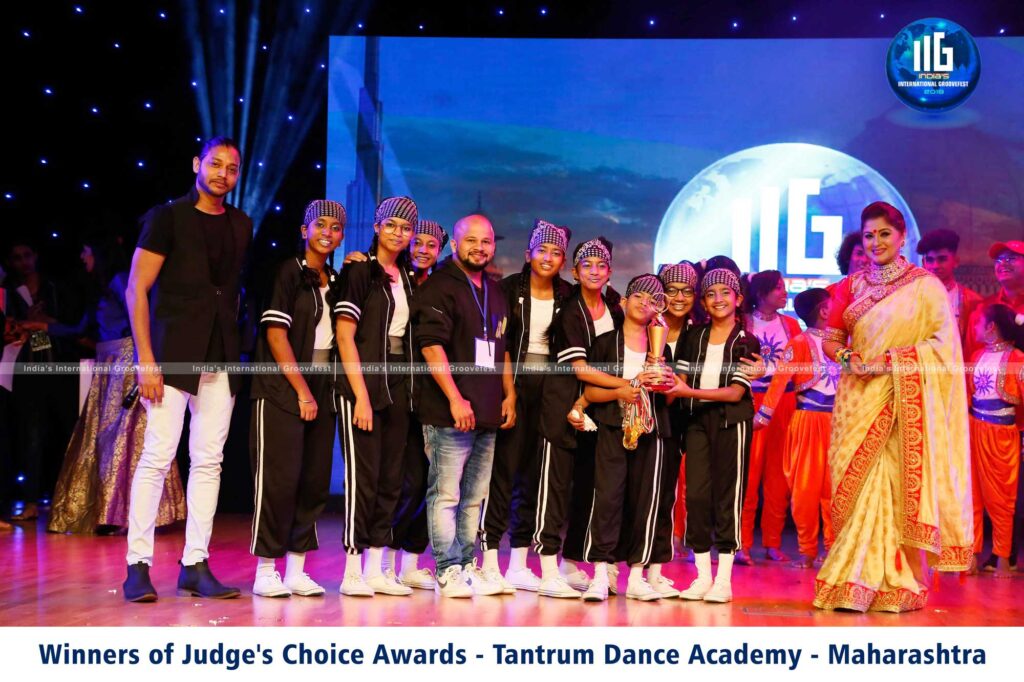 Winner of Judge Choice Award-Tanturam Dance Academy