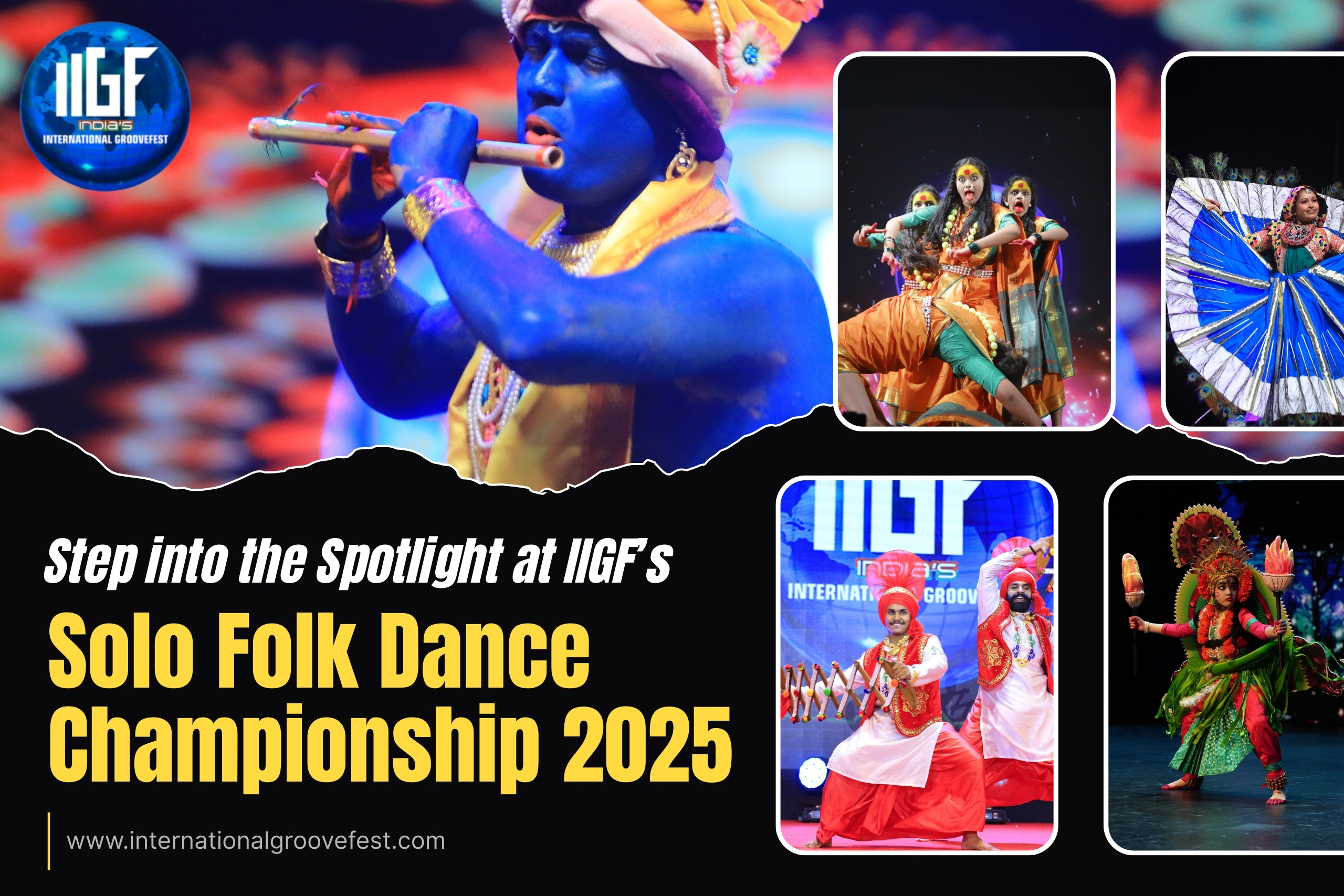 Step into the Spotlight at IIGF’s Solo Folk Dance Championship 2025